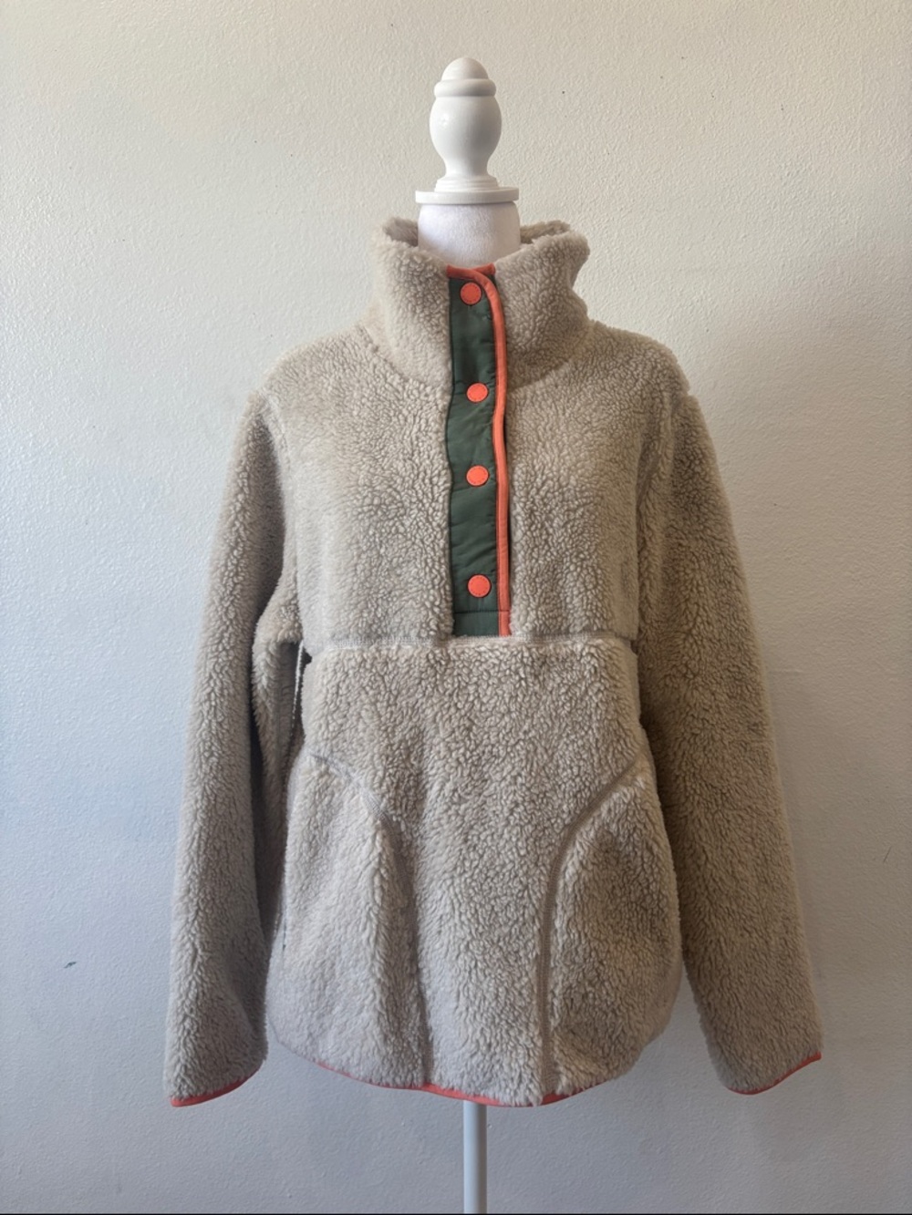 L.L. Bean Sherpa Fleece Pullover NWT